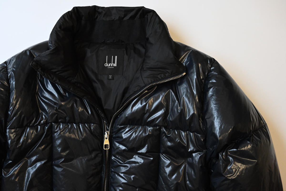 美品】ダンヒル ナイロンダウンジャケット ブラックM dunhill 