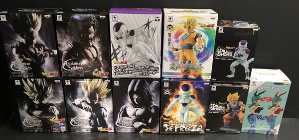 ドラゴンボール(DRAGON BALL) フィギュア 11体まとめ売り □【開封品】フィギュア ドラゴンボール 11体 まとめセット / ブルマ