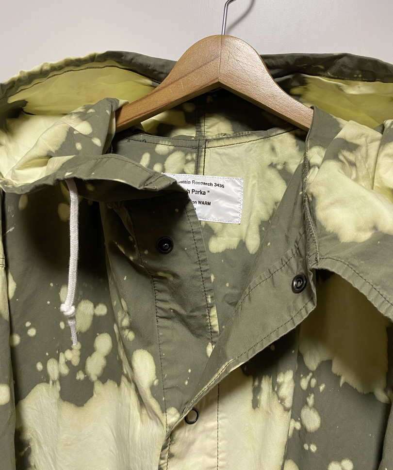 1000円〜 美品☆MOUNTAIN RESEARCH マウンテンリサーチ Bleach Parka 
