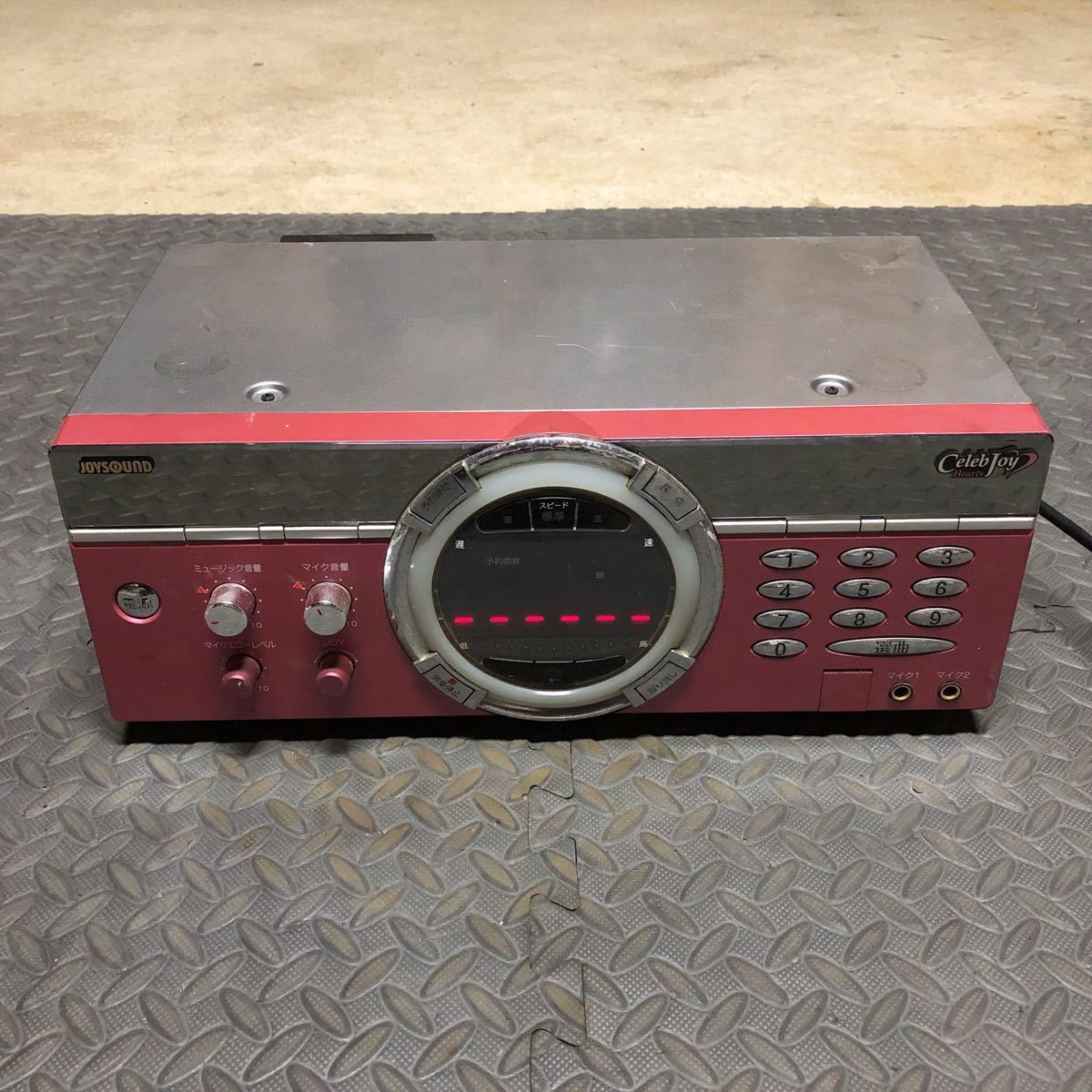 JOYSOUND カラオケ機器 XJ-60 XJ-60 カラオケ機器 ジョイサウンド xj