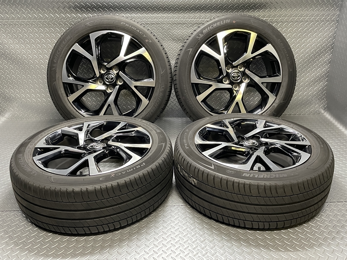 7J 純正 トヨタ C-HR 18インチ +50 114.3 オフセット：50 PCD：114.3 -5穴