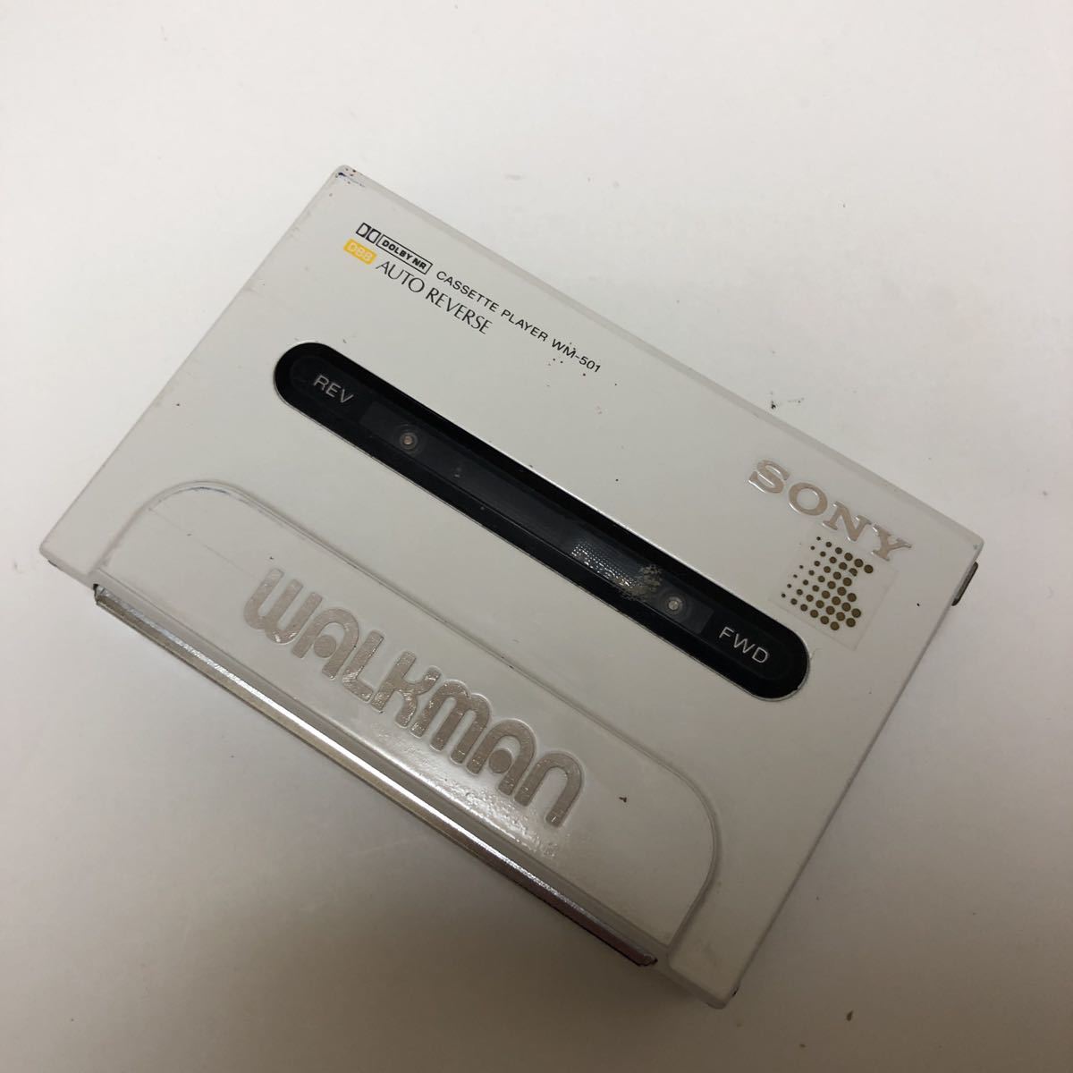 WM-501 SONY WALKMAN Sony Walkman ▷ ジャンクからの復活!! 修理のご紹介