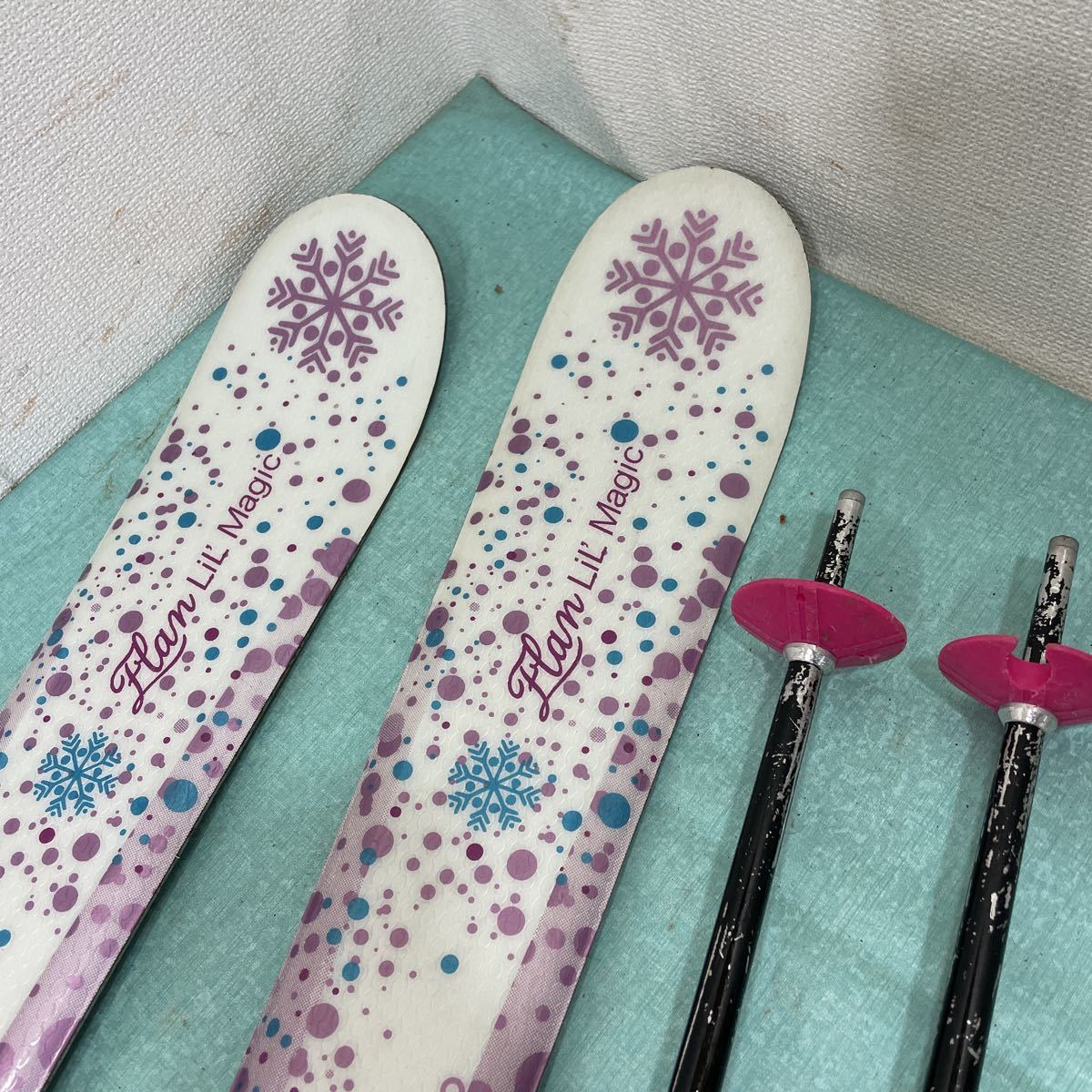 elan LiL Magic 約130cm カービングスキー 調整ビンディング