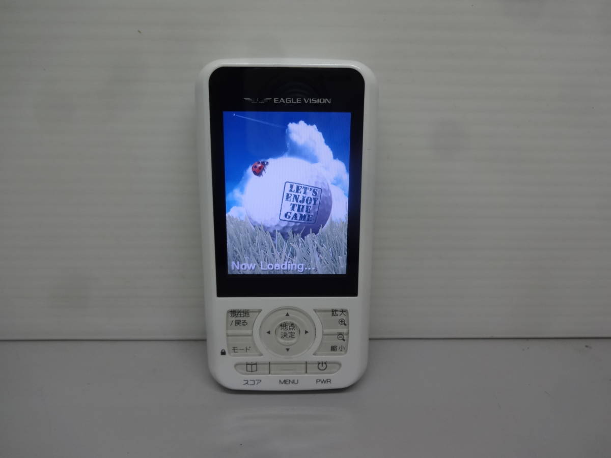302) 朝日ゴルフ EAGLE VISION EV-027CL GPSゴルフナビ VISION EAGLE