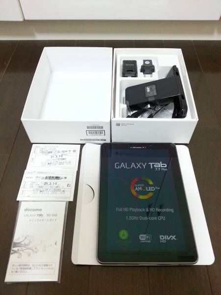 ♪♪超美品 docomo GALAXY Tab 7.7 Plus SC-01E♪♪_1