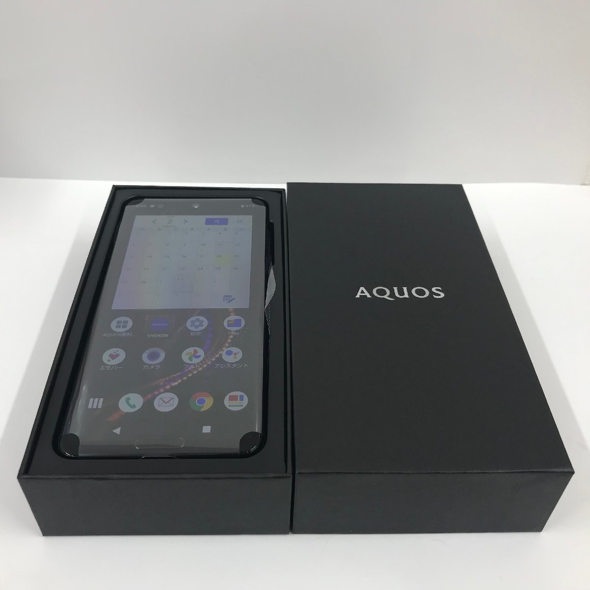 AQUOS R5G SH-51A docomo ブラックレイ SIMフリー n05707 R5G SH-51A