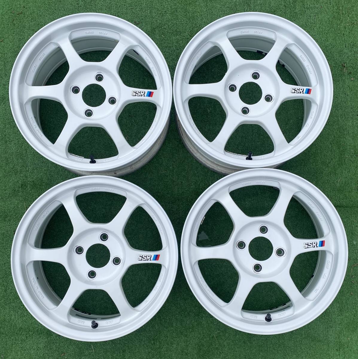 SSR Yahoo!オークション タイプC type-c PCD100 15×6.5J Rim JDM Copper C SSR タイプM 6.5J ×15 ホワイト