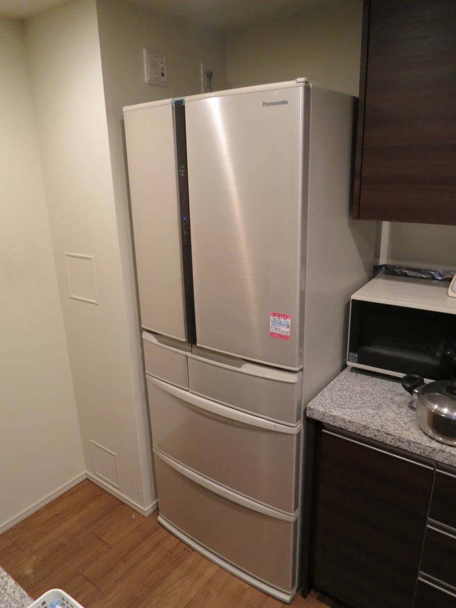 ノンフロン冷凍冷蔵庫 Panasonic パナソニック 138L キッチン、食卓 高性能！Panasonicのノンフロン冷凍冷蔵庫を入荷致しました Panasonic パナソニック 冷蔵庫 ノンフロン冷凍冷蔵庫　6ドア NR-F470V-N形 474L 大容量　2015年　※横浜市保土ヶ谷区引き渡し可