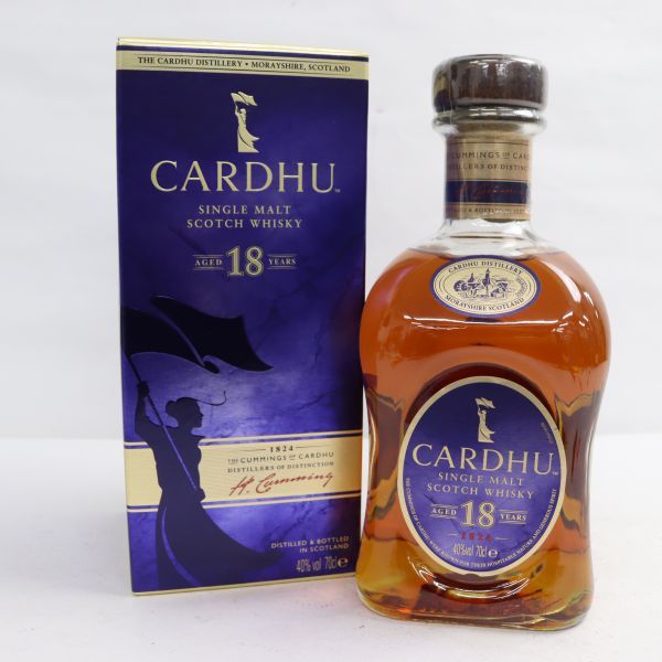 カーデュ 18年 シングルモルト Cardhu : 0 40% [ ウイスキー