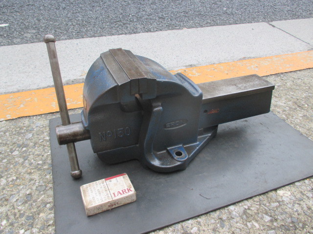 最新作，SALE s343 ＥＲＯＮ 箱型万力 口金幅150ｍｍ(バイス、クランプ)｜売買されたオークション情報、yahooの商品情報をアーカイブ公開 - オークファン バイス、クランプ