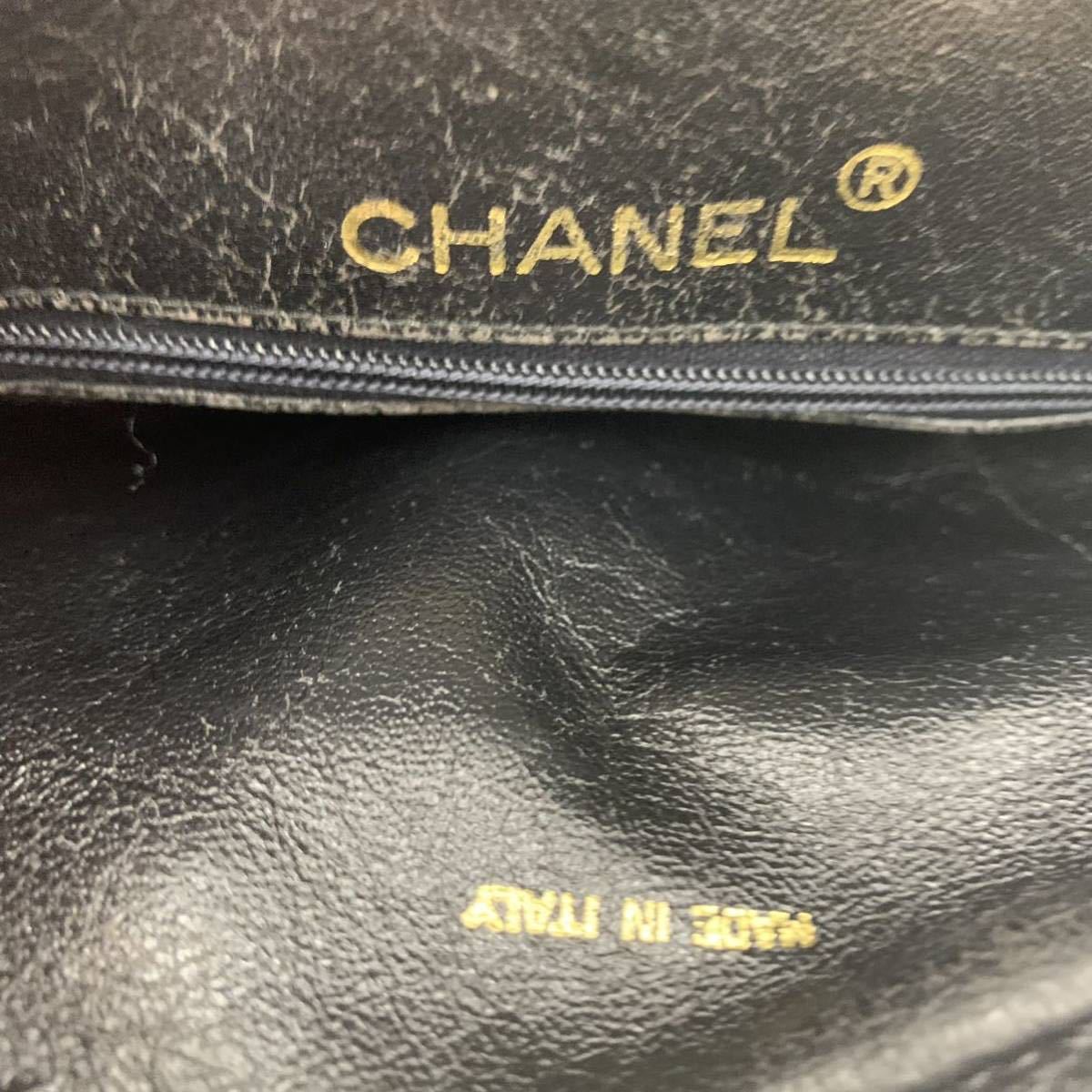 1円 希少 CHANEL シャネル ココマーク ハーフムーン マトラッセ 