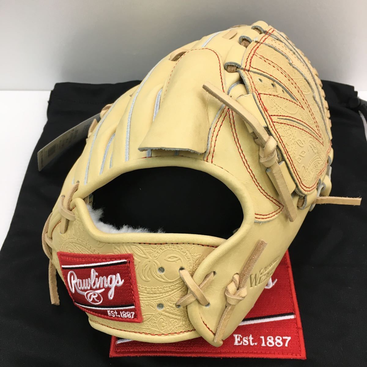 新品タグ付き Rawlings 硬式 投手用グローブ グローブ 投手用 硬式の