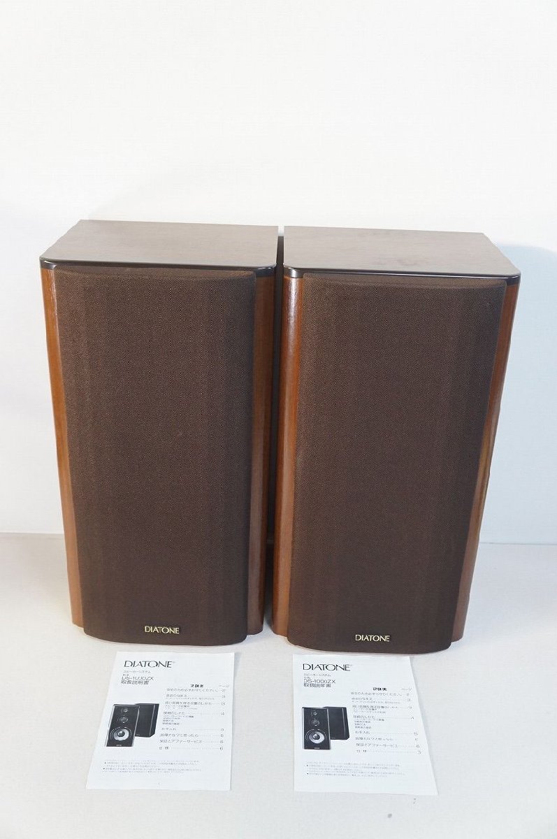 NZ] [Sa26081717S] DIATONE ダイヤトーン DS-1000ZX スピーカーペア