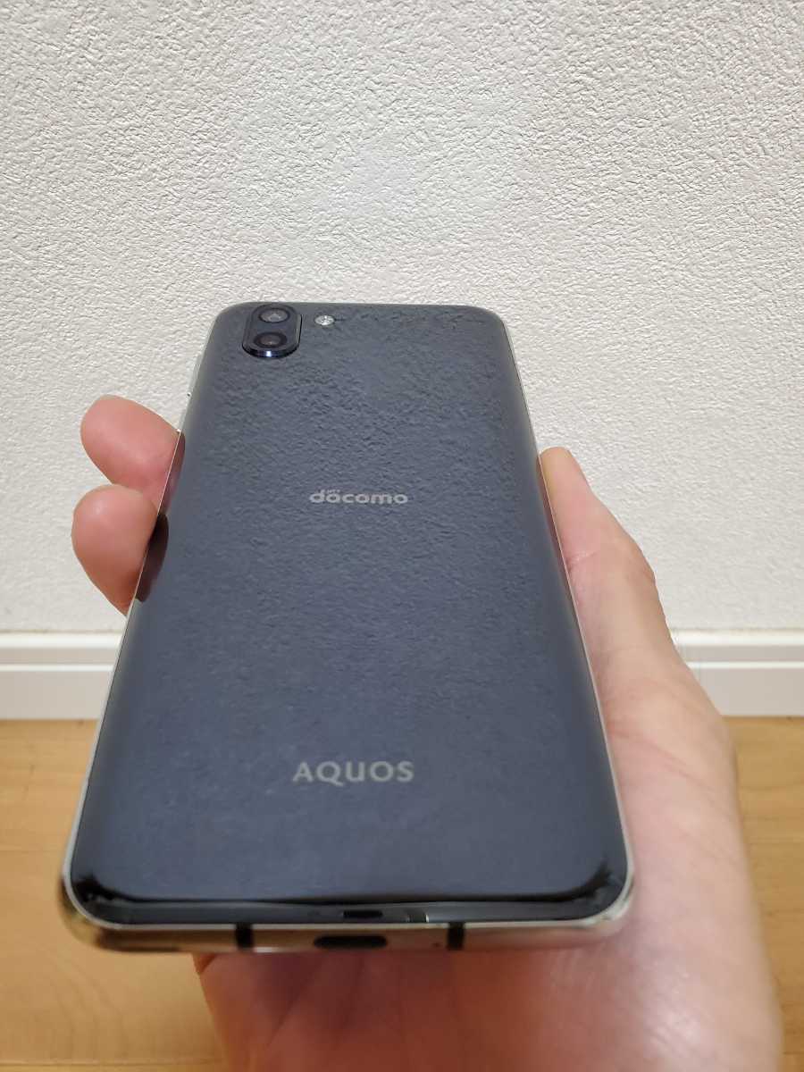 中古 ドコモ アクオスR2 黒 AQUOS R2 SH03K Black R2 AQUOS SH-03K