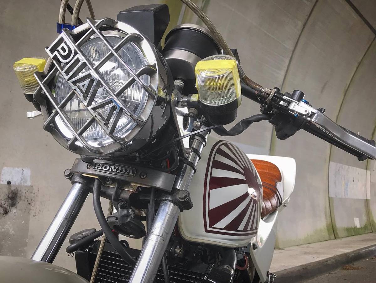NS50F 改造車 フルカスタム 旧車會 サーキット 仕様 ボアアップ CBX
