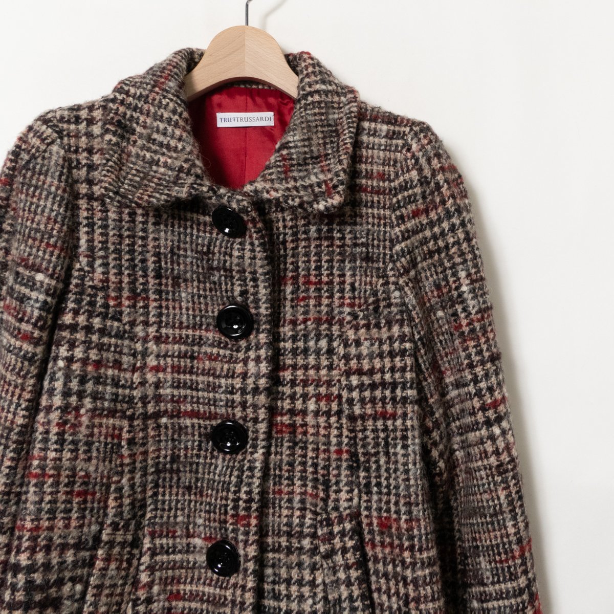 TRU TRUSSARDI トゥルー トラサルディ ツイードジャケット アウター 上 
