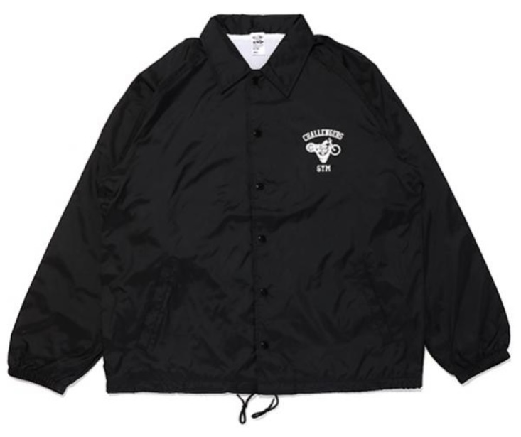 新品 未使用 CHALLENGERS GYM COACH JACKET BLACK L サイズ  