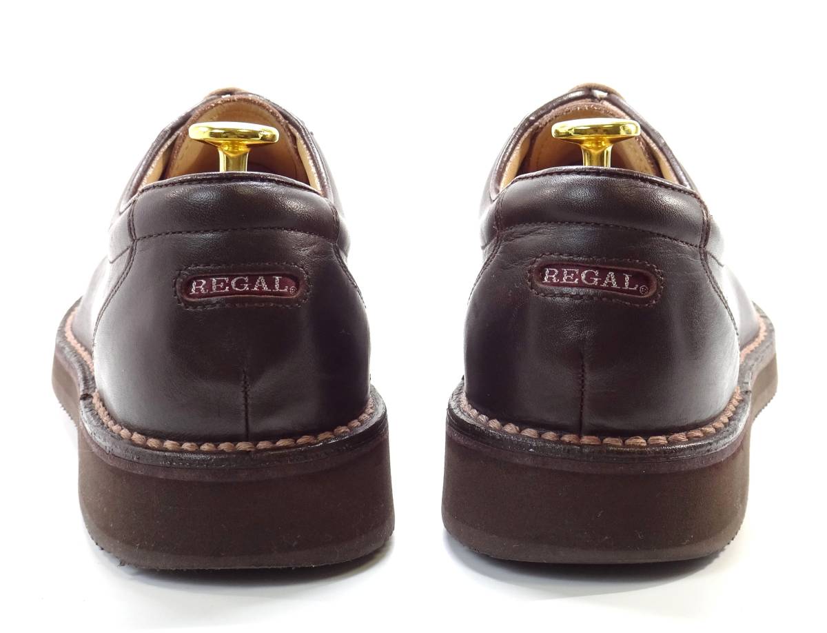 REGAL WALKER リーガル ウォーカー 　ビブラムソール　ブラウン　25 即決 REGAL Walker 25.0cm ウォーキングシューズ リーガルウォーカー
