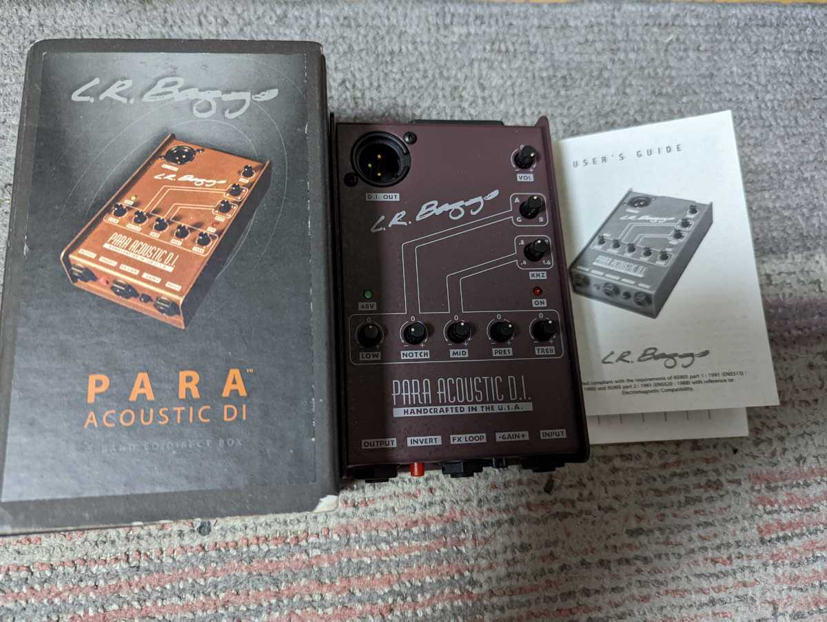 L.R.Baggs PARA ACOUSTIC DI パラ アコースティック パラアコ
