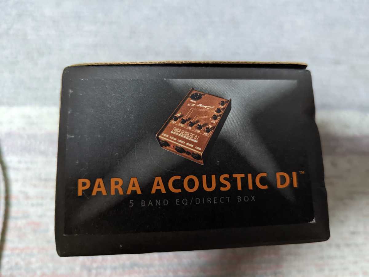 L.R.Baggs Para acoustic D.I. パラアコースティック L.R.Baggs PARA ACOUSTIC DI パラ アコースティック パラアコ