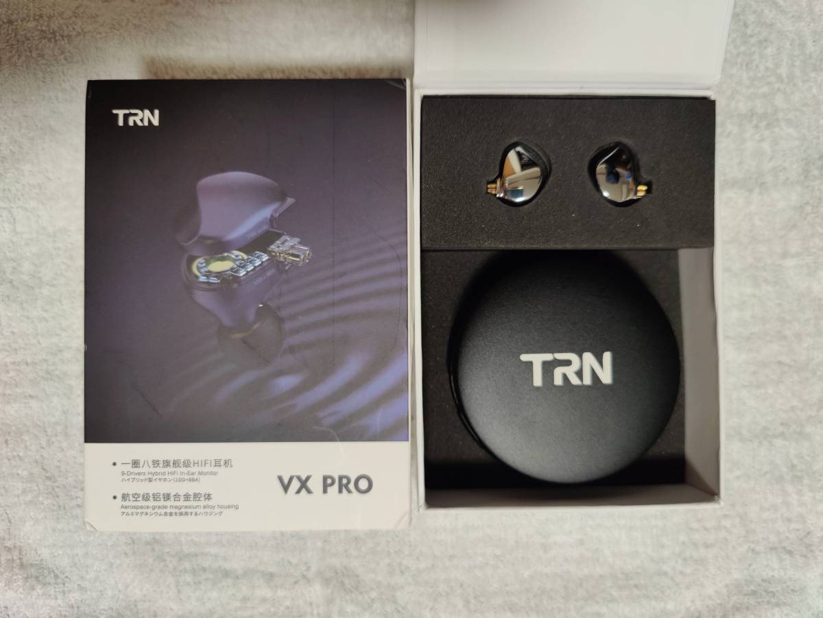 TRN VX Pro 8BA+1DD ハイブリッド型 マイクなしケーブル TRN VX Pro+ 美品TRN 1DD（DLC）+8BA イヤホン｜Yahoo!フリマ（旧PayPay