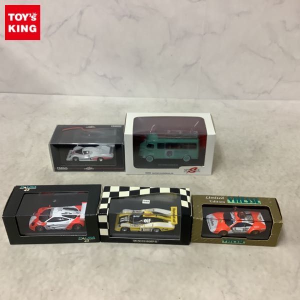 セール 1円〜 ミニチャンプス等 1/43 ルノー アルピーヌ A 443 マクラーレン F1 GTR 1996 他(レーシングカー)｜売買されたオークション情報、yahooの商品情報をアーカイブ公開 - オークファン レーシングカー
