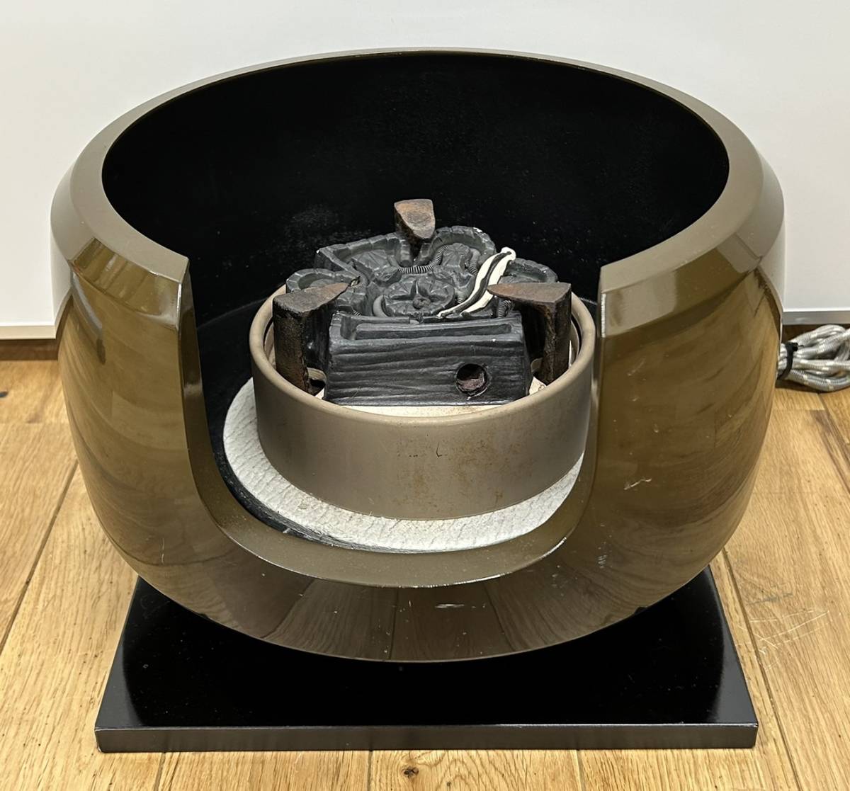 超激得，品質保証 通電 野々田式 炉 置炉用 炭型電熱器 炭型ヒーター 100V-410W 風炉型電気炉 風炉 茶道具⑦ 1790-1(釜)｜売買されたオークション情報、yahooの商品情報をアーカイブ公開 - オークファン 釜