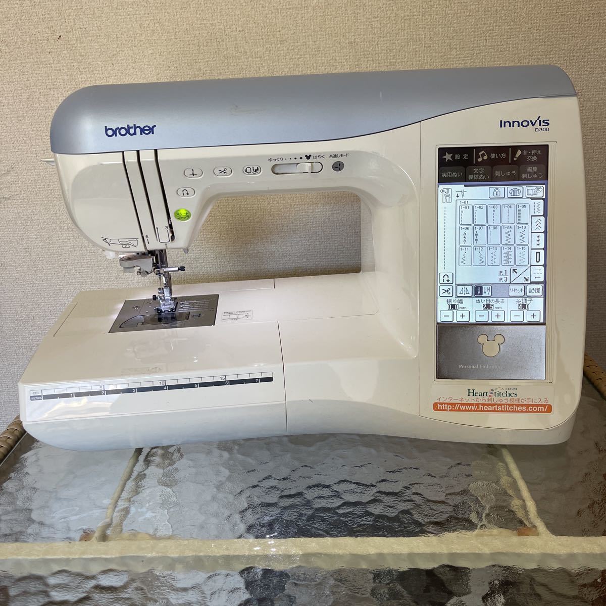 brother ディズニー刺しゅう Innovis D300 ブラザーミシン EMS80 動作