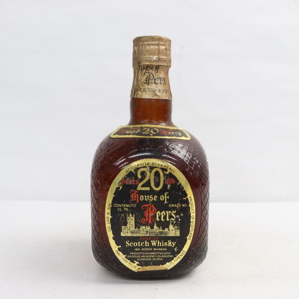 【最安値，100%新品】 House of Peers ハウスオブピアーズ 20年 40％ 750ml G22J190073(スコッチ)｜売買されたオークション情報、yahooの商品情報をアーカイブ公開 - オークファン スコッチ