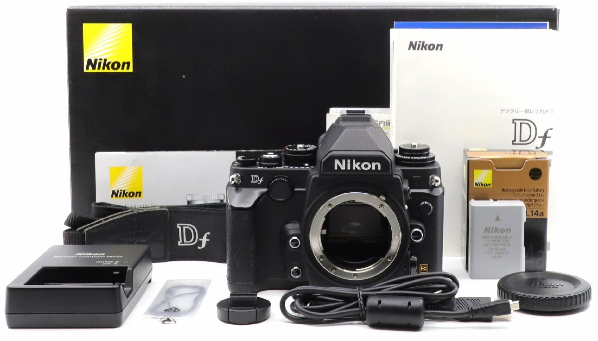 ＜良品＞Nikon デジタル一眼レフカメラ Df ブラック シャッター回数わずか3694枚！