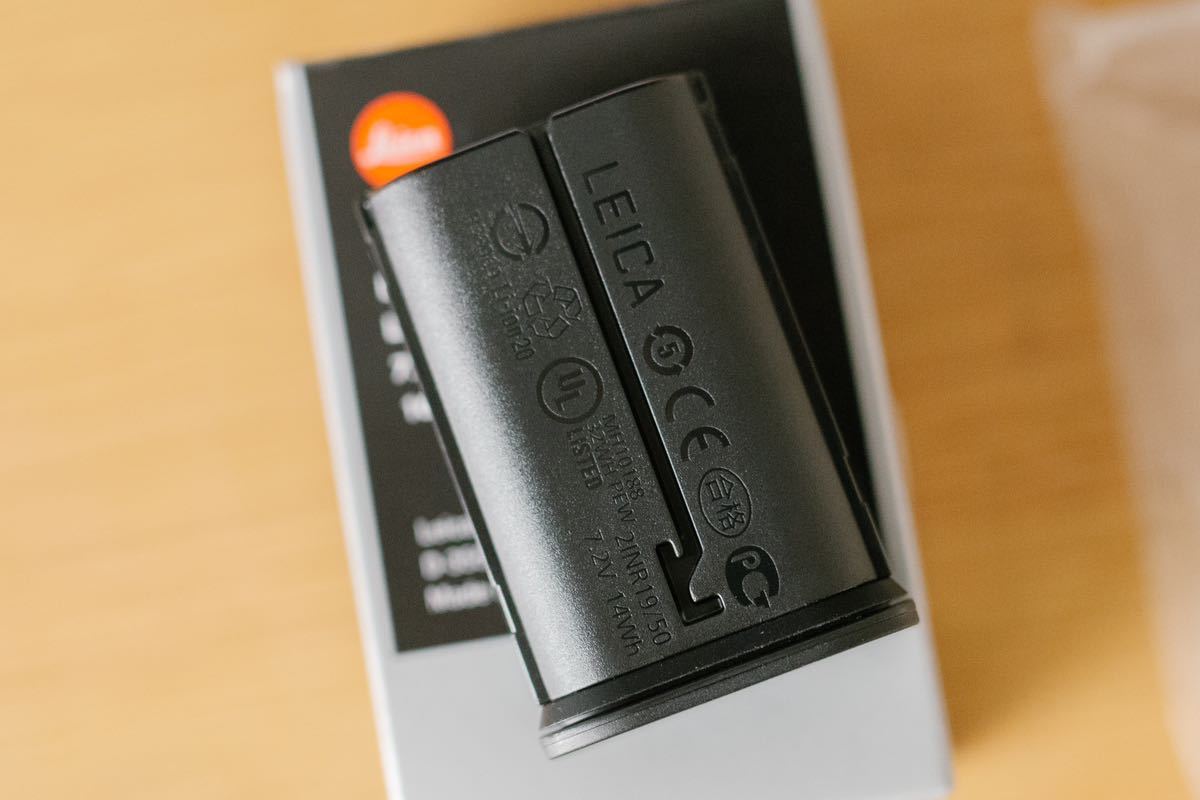 カメラ、光学機器 ライカ バッテリー BP-SCL4 Q2 SL2 リチウムイオン