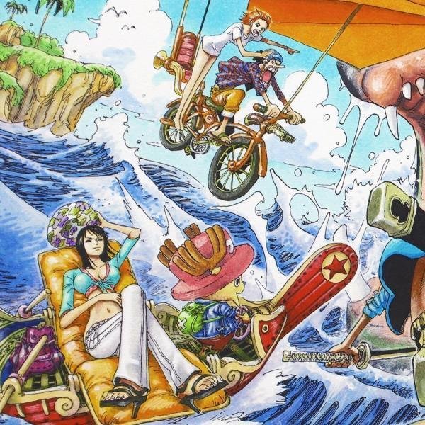 PIECE 集英社マンガアートヘリテージ、尾田栄一郎「ONE &frasl; ― ONE ANIMALS | the SHUEISHA magazine 集英社 PIECE&frasl;In Part カラー版 Sea S-MANGA