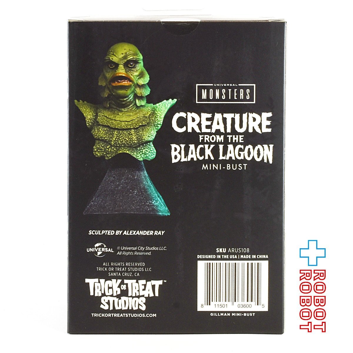 トリックオアトリートスタジオ ユニバーサル・モンスター 大アマゾンの半魚人 ミニバスト Trick or Treat Studios Universal Monsters CREA