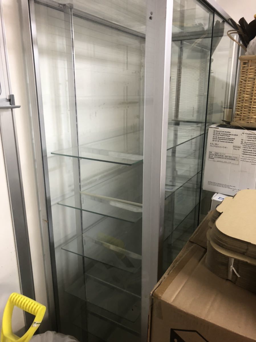 昭和レトロ ガラスショーケース ショーケース アンティーク ガラス