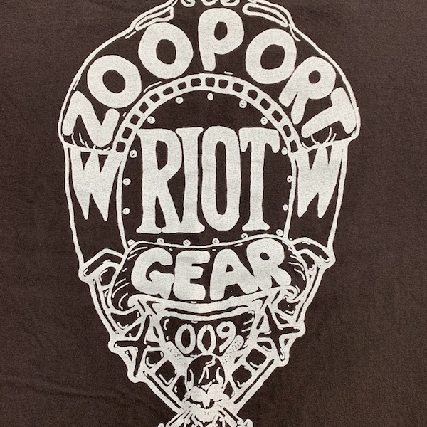 チャールズマンソン ZOOPORT RIOT GEAR Tシャツ ヴィンテージ 