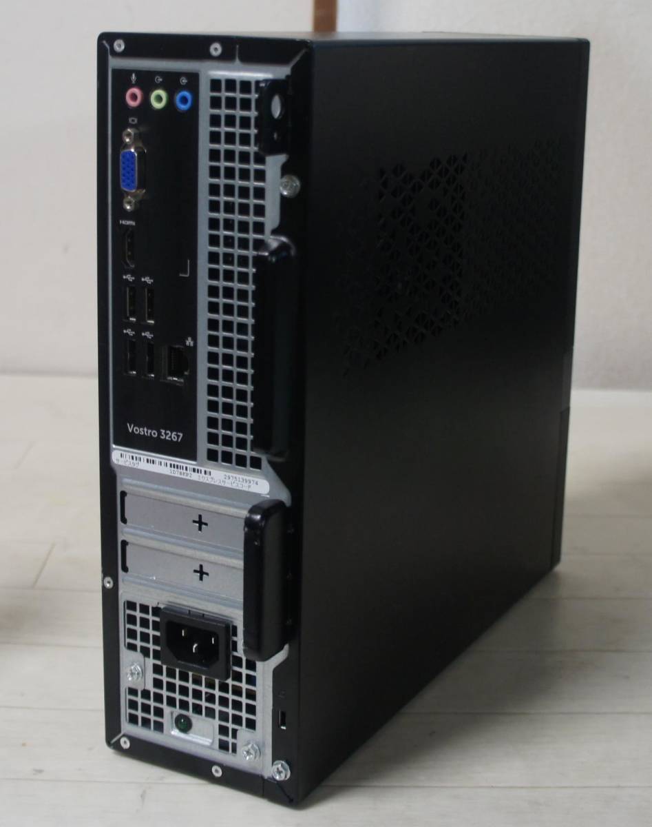 DELL Vostro 3267 Core i3-6100 3.70GHz 4GB 1TB Win10 64bit 【K24