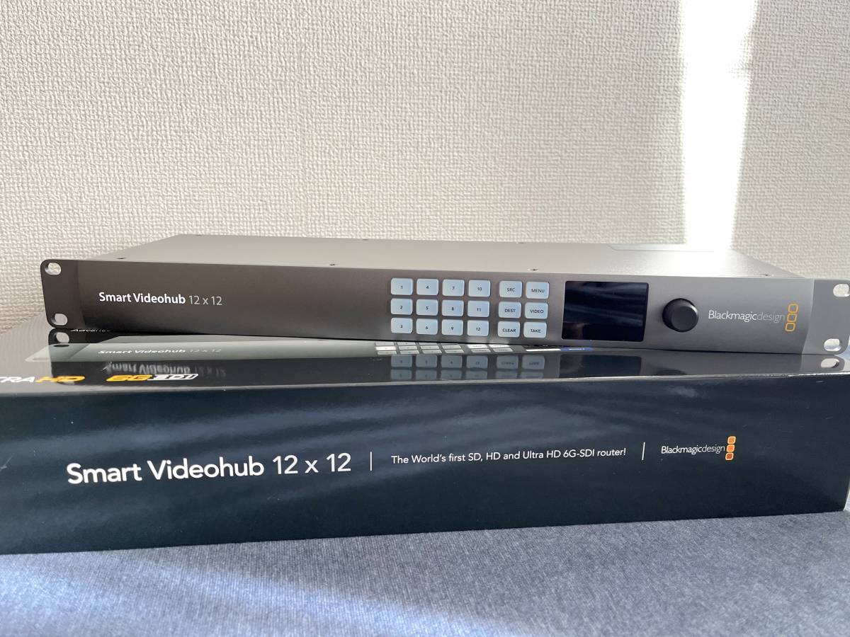Blackmagic Smart Videohub 12 x 12 中古 中古 Blackmagic Design Smart Videohub 12x12 ブラックマジック