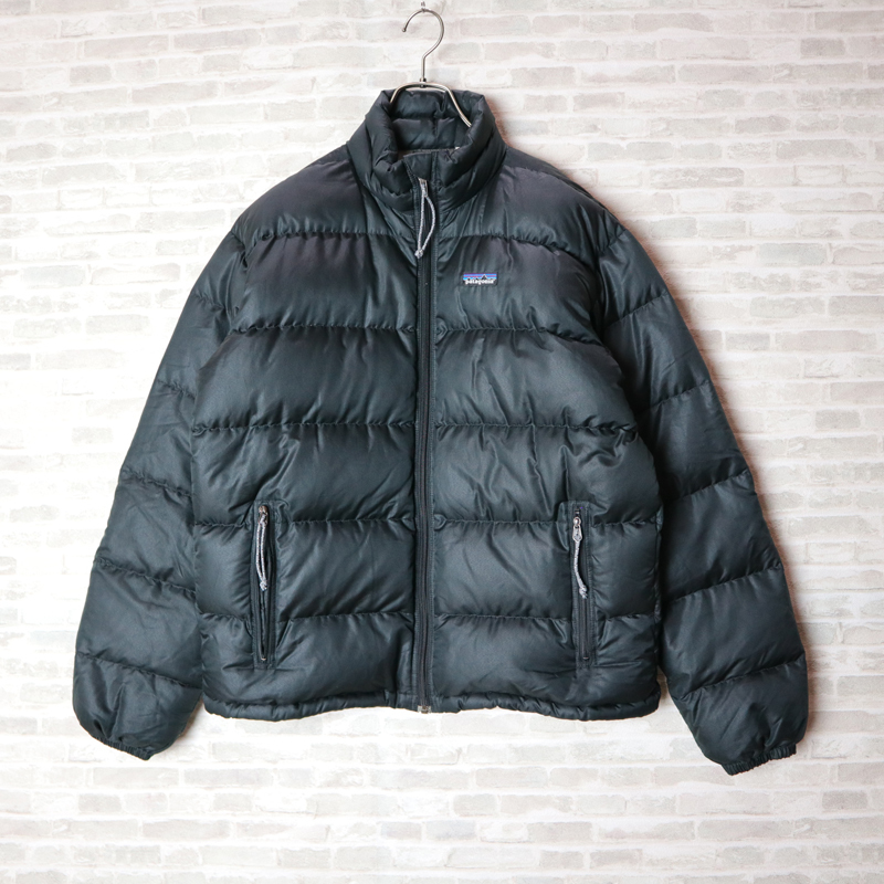 限定セール，最新作 １円 HM0167 patagonia パタゴニア ダウンジャケット アウター フルジップ ブルゾンメンズ ブラック M アウトドア キャンプ 防寒(Mサイズ)｜売買されたオークション情報、yahooの商品情報をアーカ 男性用
