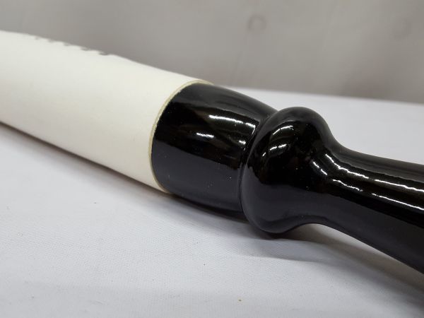 ◆新品◆リン棒 1尺2寸 黒塗◆尺2　本鹿皮巻き　りん棒　金撥　黒　おりん　大徳寺　寺院仏具　仏具　仏壇　リン布団 ◆新◆リン棒1尺2寸黒塗◆尺2　本鹿皮巻き　りん棒　金撥　黒　おりん　大徳寺　寺院仏具　仏具　仏壇　リン布団