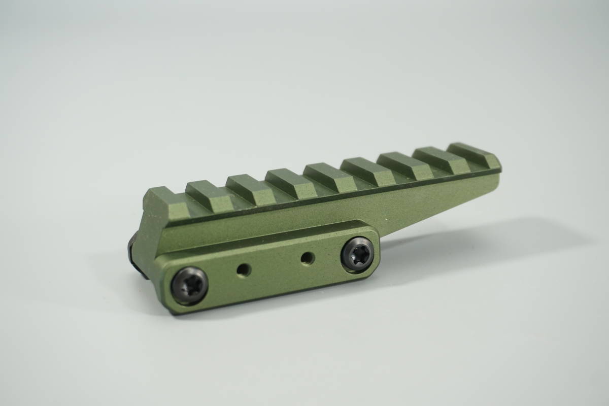 Unity Tactical Fast Optic Riser Mount グリーン OD GREEN Trijicon Leupold ...