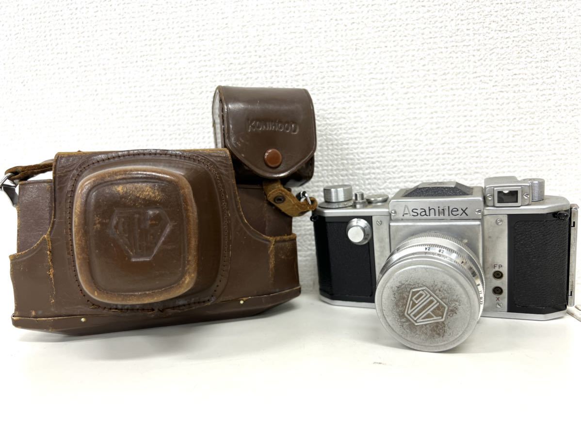 カメラ、光学機器 【AS-5】アサヒフレックス フィルムカメラ Asahiflex