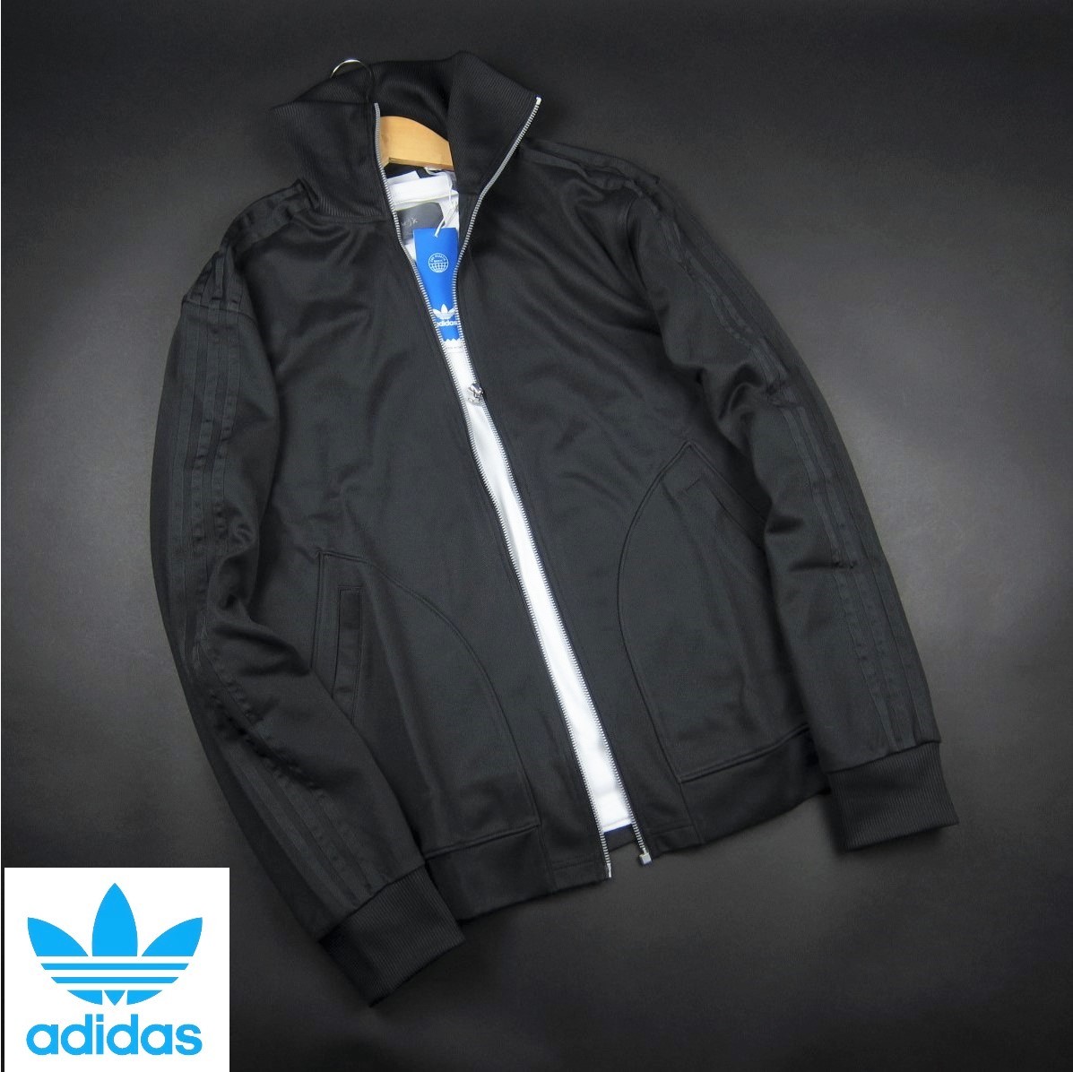 全国無料，品質保証 アディダス オリジナルス/adidas/アディカラー ベッケンバウアー トラックジャケット P64/373黒/ L(ジャンパー、ブルゾン)｜売買されたオークション情報、yahooの商品情報をアーカイブ公開 - オ 男性用