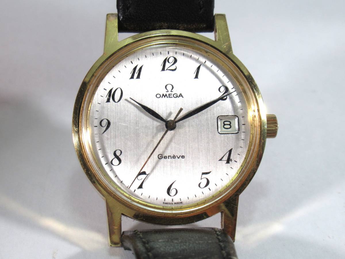 OMEGA オメガ TOOL9070 REF.136 0104 cal.1030 手巻き ゴールドカラー 