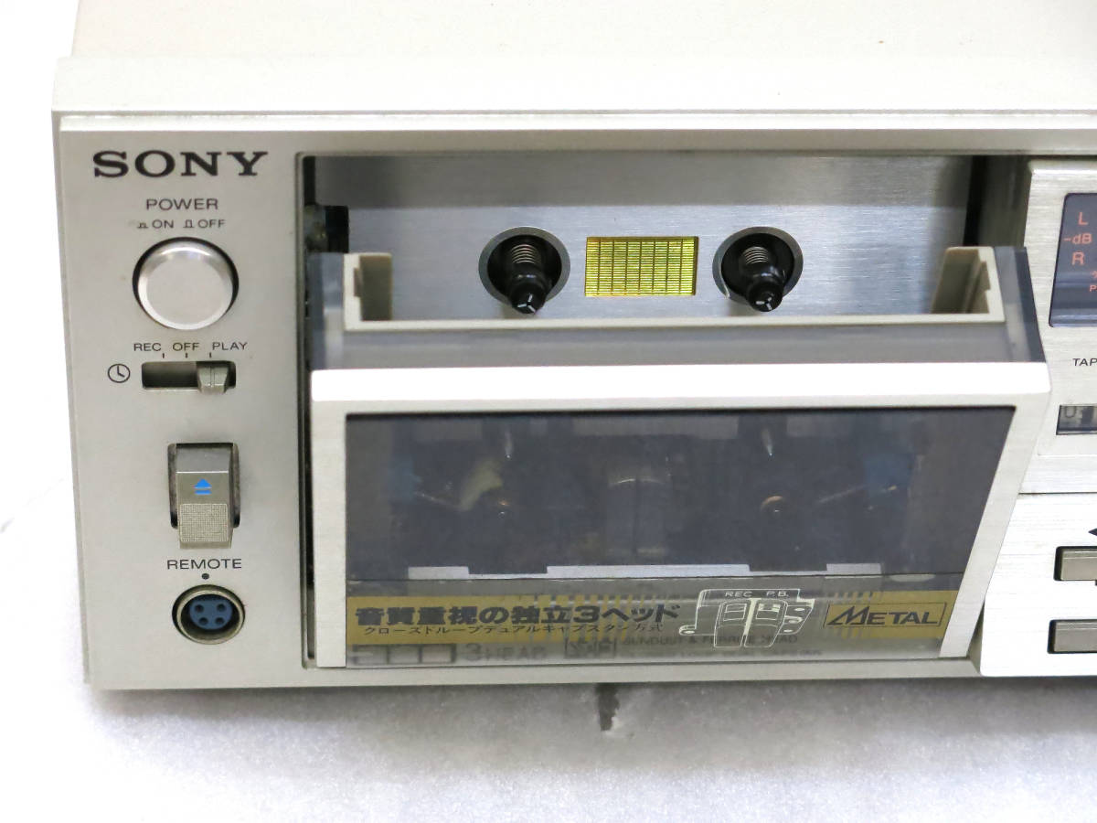 SONY 3 HEAD 333ESデュアルカセットデッキ SONY 3 HEAD 333ESデュアルカセットデッキ - メルカリ