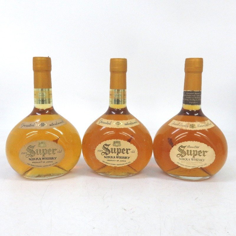  大阪府配送限定 ニッカ スーパーニッカ レアオールド 3本セット 750ml 箱なし(日本)｜売買されたオークション情報、yahooの商品情報をアーカイブ公開 - オークファン 日本