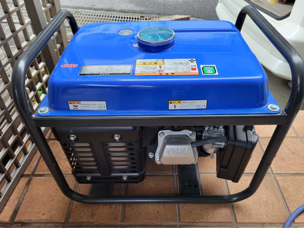 発送不可YAMAHA EF23H ヤマハ エンジン発電機 使用回数少　GENERATOR エンジンストールあり　YouTube動画参照直接引取限定
