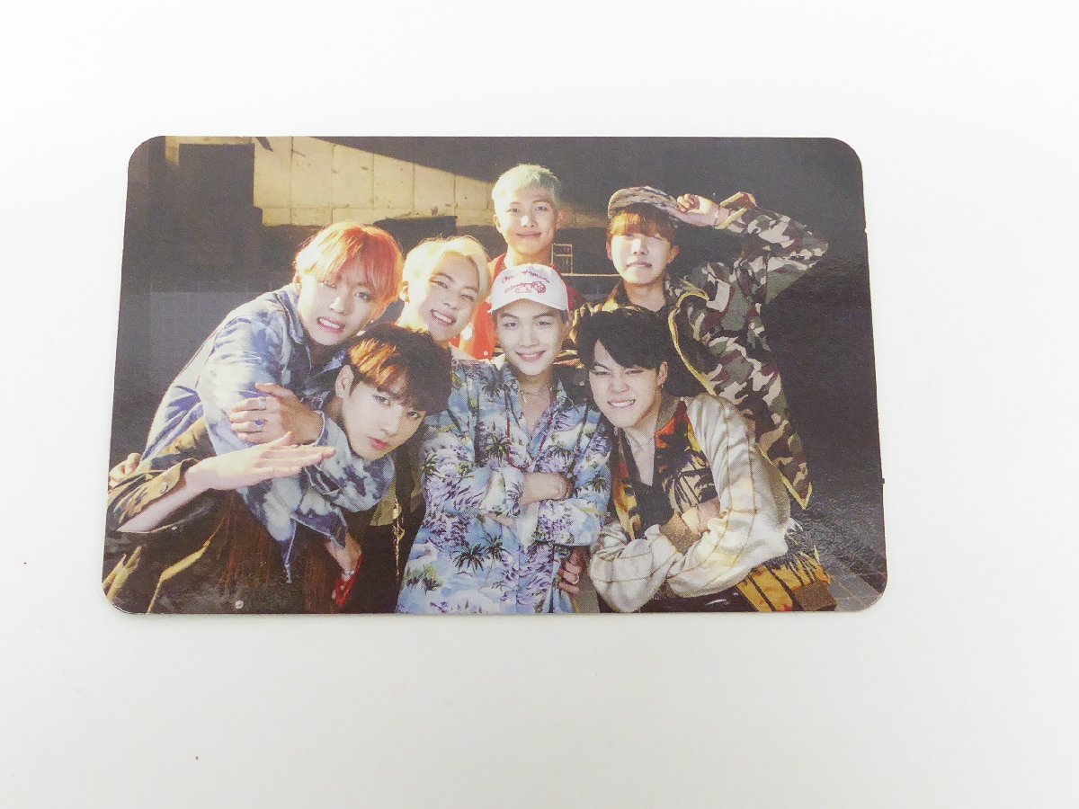 BTS MEMORIES OF 2016 トレカ カードのみ △WV950 PRE-ORDER] BTS