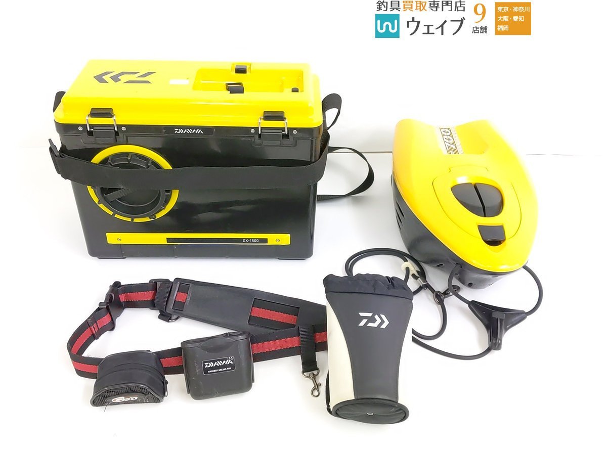 ダイワ 友カン GX-1500、シマノ アドバンスパワー R-700 引舟  