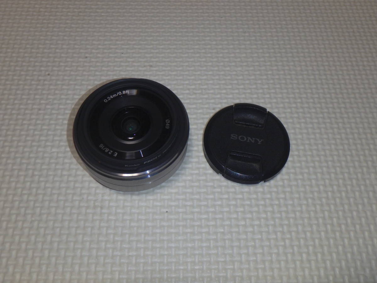 売れ筋超特価 送料無料 SONY NEX Eマウントレンズ 16mm F2.8 SEL16F28