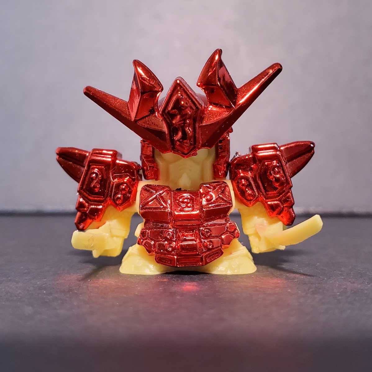 最安値，正規品 ガン消し SDガンダムR 烈破頑駄無 烈破の鎧 赤メッキ(ガンダム)｜売買されたオークション情報、yahooの商品情報をアーカイブ公開 - オークファン その他